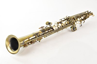 Lot 2628 - PAUL MAURIAT; a Custom Class soprano saxophone,...