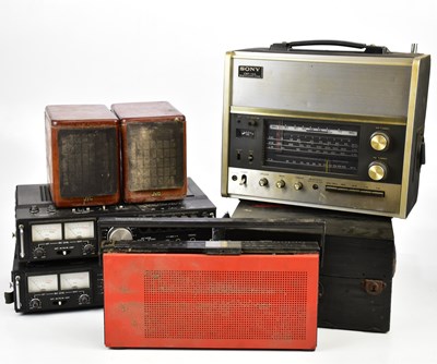 Lot 1151 - JVC; two Super ANRS portable stereo cassette...
