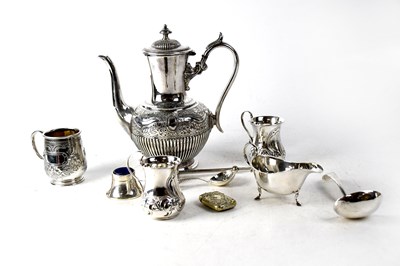 Lot 608 - A collection of plated ware