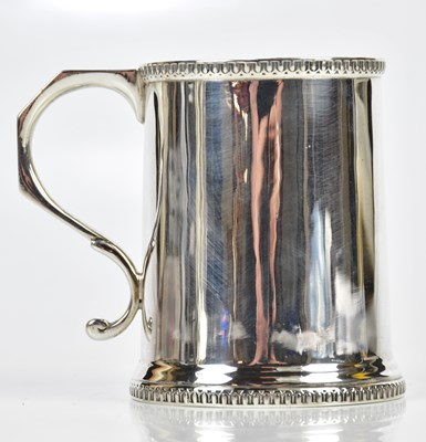 Lot 2220 - A George V hallmarked silver christening mug,...