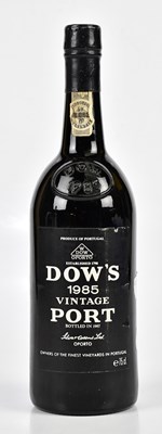 Lot 2802 - PORT; a bottle of Dow’s 1985 vintage port,...