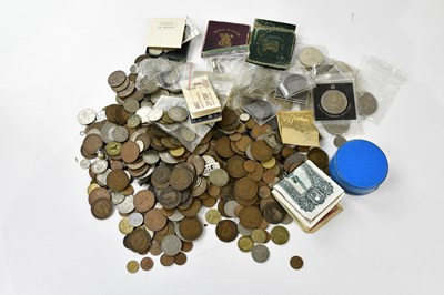 Lot 2387 - A miscellany of coins, mostly 20th century...