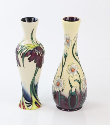 Lot 2341 - NICOLA SLANEY FOR MOORCROFT; a vase produced...