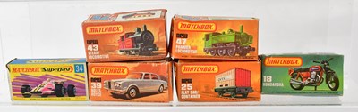 Lot 785 - Six Matchbox boxed diecast model vehicles...