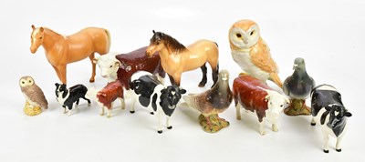 Lot 2527 - BESWICK; a collection of ceramic figures...