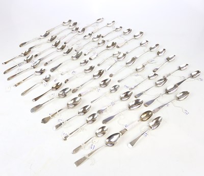 Lot 2113 - A large collection of hallmarked silver and...