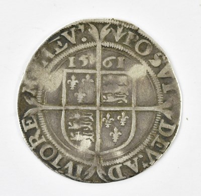 Lot 2383 - An Elizabeth I silver long cross shilling,...