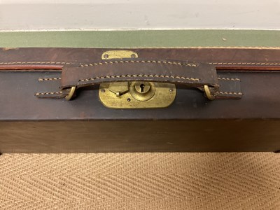Lot 88 - Two gun cases, one leg o'mutton style and one...