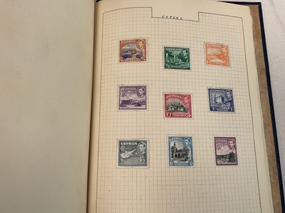 Lot 353 - A stamp album sparsely filled including...