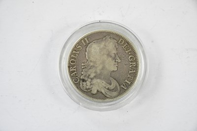 Lot 2374 - A Charles II 1677 crown.