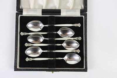 Lot 2168 - HENRY CLIFFORD DAVIS; a cased set of six...