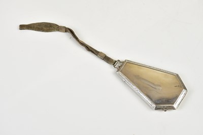 Lot 2484 - A sterling silver novelty compact modelled in...