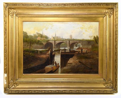 Lot 1090 - ALBERT DUNINGTON (1860-1941); oil on canvas,...