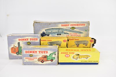 Lot 777 - DINKY; six boxed vehicles comprising no. 982...