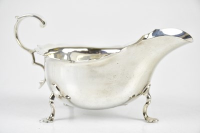 Lot 2099 - MARTIN, HALL & CO; a George V hallmarked...