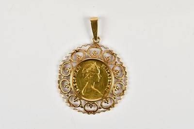 Lot 2458 - An Elizabeth II Isle of Man half sovereign...