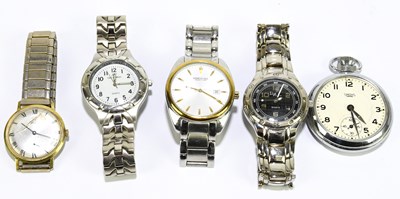 Lot 1742 - A small collection of gentleman’s wristwatches...