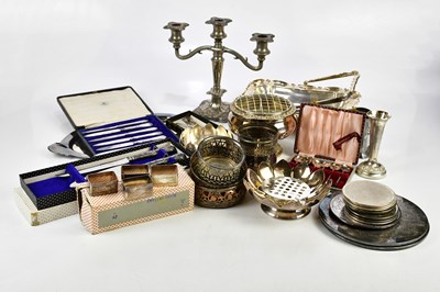 Lot 2274 - A quantity of electroplated items to include...
