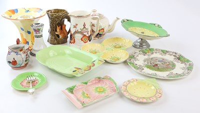 Lot 2496 - A mixed collection of decorative ceramics to...
