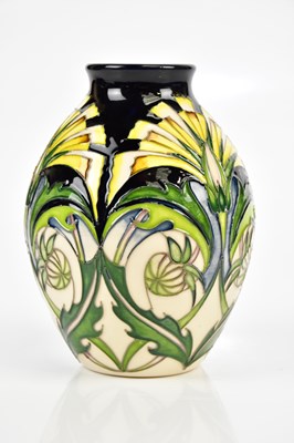 Lot 2252 - NICOLA SLANEY FOR MOORCRFT; an ovoid shaped...