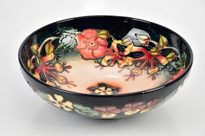 Lot 2270 - RACHEL BISHOP FOR MOORCROFT; a large footed...