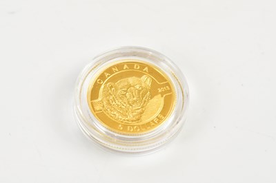 Lot 2625 - A Royal Canadian Mint 2013 five dollar gold...