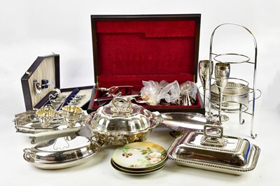 Lot 1749 - A large quantity of electroplated items to...