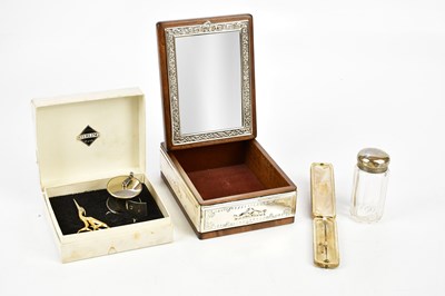 Lot 2179 - A contemporary sterling silver mounted...