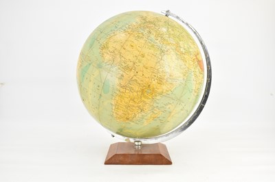 Lot 397 - PHILIPS'; a 13.5" terrestrial globe, marked...