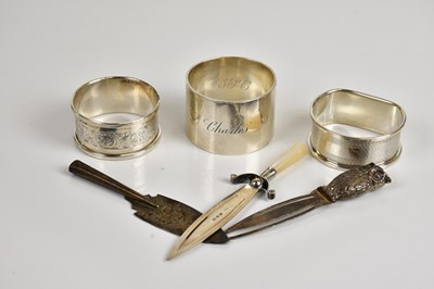 Lot 2141 - LOWE & SONS; a George V hallmarked silver...