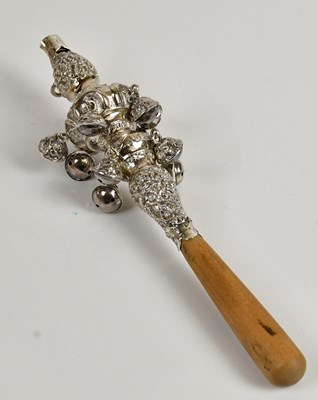 Lot 2448 - UNITE & HILLIARD; a Georgian hallmarked silver...
