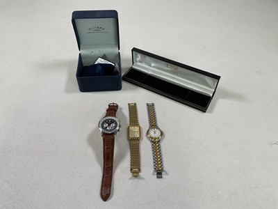 Lot 660 - A collection of three watches including a...