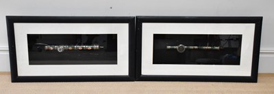 Lot 1303 - A resin and white metal mounted opium pipe,...