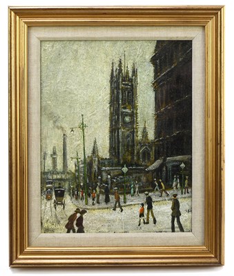 Lot 1246 - ARTHUR DELANEY (1927-1987); oil on panel,...