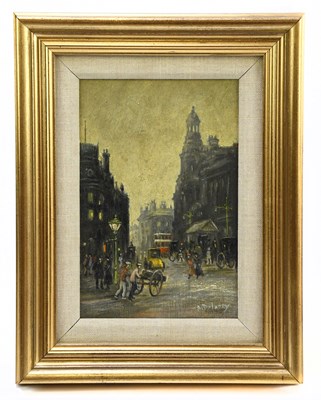 Lot 1248 - ARTHUR DELANEY (1927-1987); oil on board,...