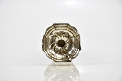 Lot 2206 - A Georgian white metal pepperette, with open...