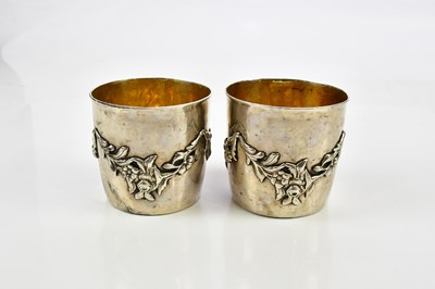 Lot 2522 - ATTRIBUTED TO THOMAS HEMING; a pair of 18th...