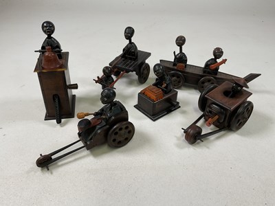Lot 57 - KOBE; six Japanese early 20th century novelty...