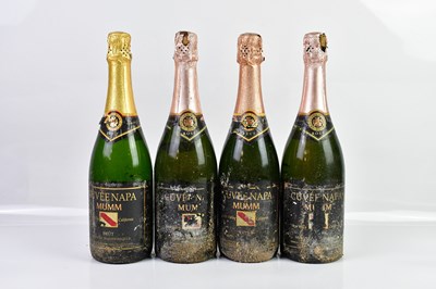 Lot 2733 - SPARKLING WINE; four bottles of Cuvée Napa by...