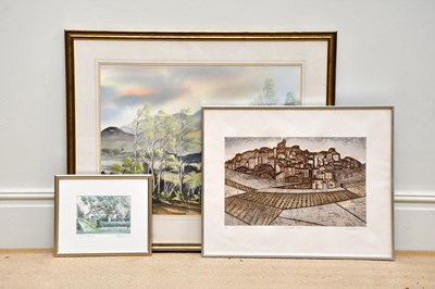 Lot 1831 - T BRUMMEL SMITH (born 1949); watercolour,...