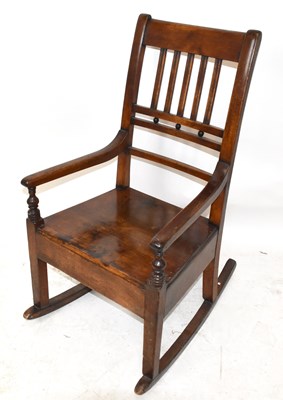 Lot 1669 - An early 19th century oak and ash farmhouse...
