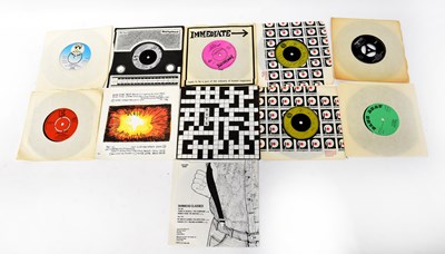 Lot 249 - A collection of ten vinyl singles comprising...