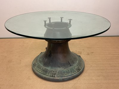 Lot 599 - A dining/centre table incorporating the top...