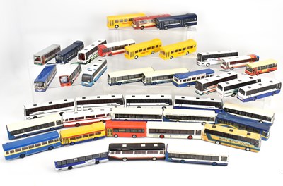 Lot 789 - Forty diecast metal single-decker...
