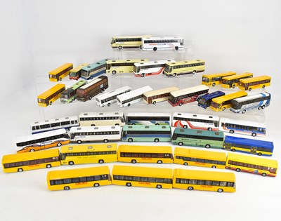 Lot 794 - Forty various diecast single-decker...