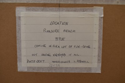 Lot 3 - LEONARD RODWELL, Blackpool, Sculptor/Artist...