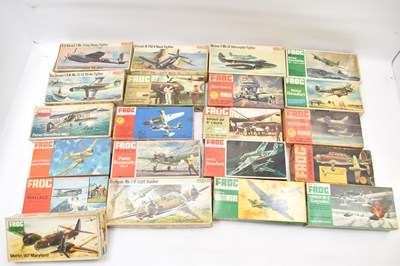 Lot 642 - FROG; twenty-one boxed model kits comprising...