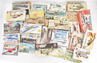 Lot 653 - AIRFIX; approximately sixty boxed mixed model...