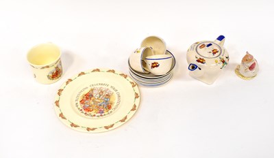 Lot 275 - An early 20th century Corona children's part tea service