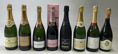 Lot 739 - CHAMPAGNE; four bottles of Champagne...